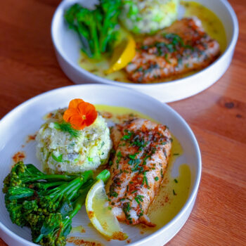 Cornish-Hake-with-Smoked-Garlic-Butter-and-Jersey-Royal-Salad