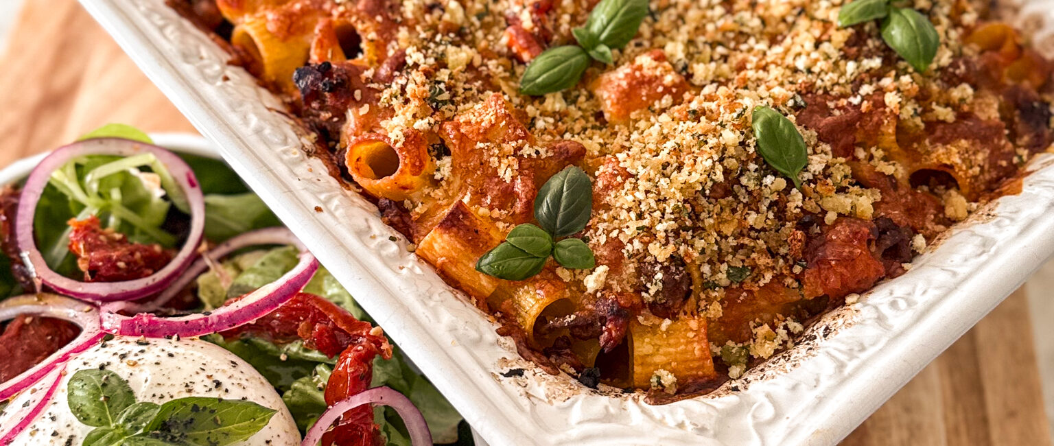 Hey Lolly Baked Rigatoni Ragu Pasta-22