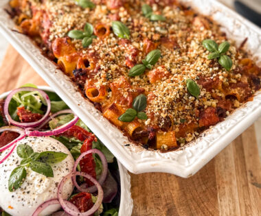 Hey Lolly Baked Rigatoni Ragu Pasta-22