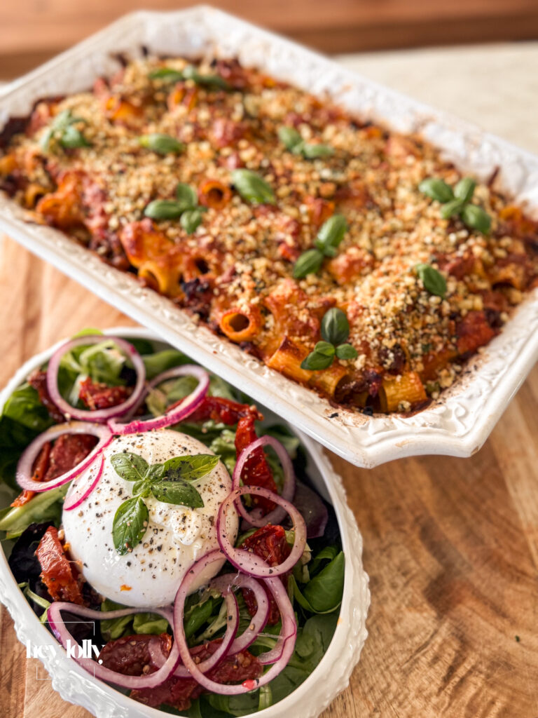 Hey Lolly Baked Rigatoni Ragu Pasta-34