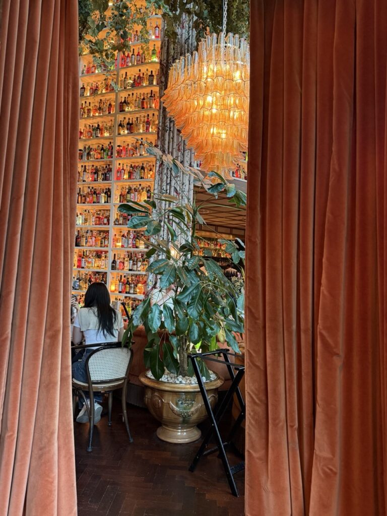 interior of la bellezza birmingham