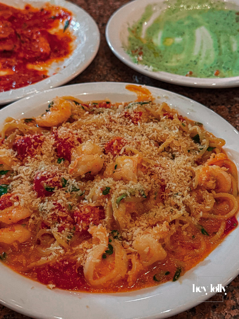 Tagliolini with sweet prawns, cherry tomatoes and toasted crumb – Pici Nottingham review