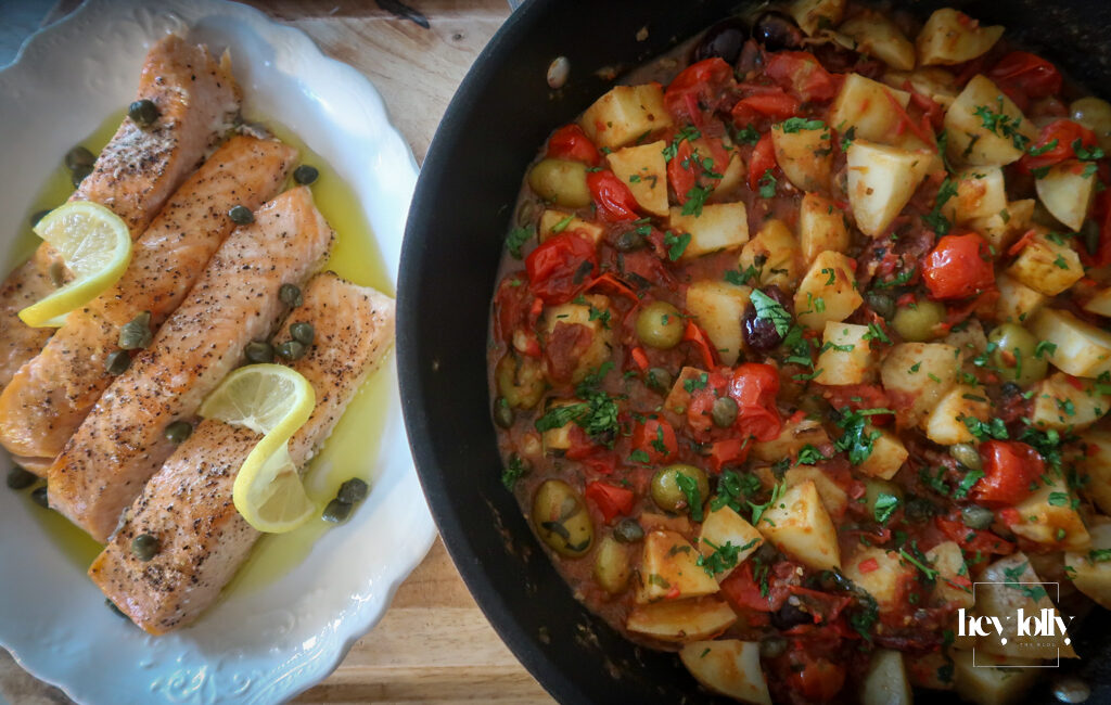 salmon-with-puttanesca-potatoes