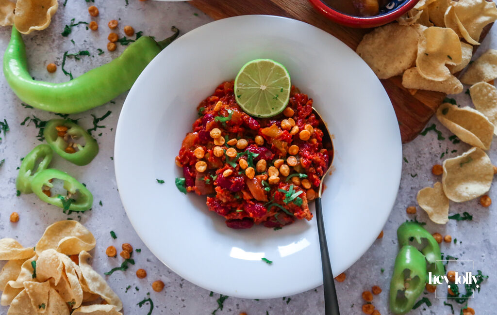 chicken and kidney bean keema