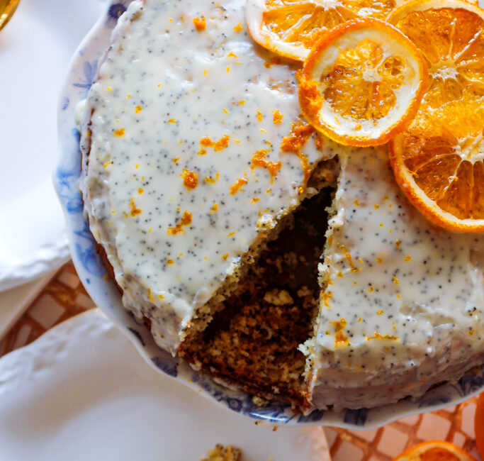 orange and poppy seed cake