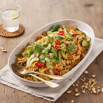 bang bang turkey noodle salad