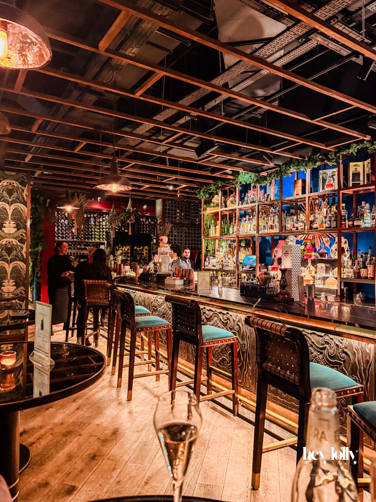 COYA City interior during Friday night service with guests dining and socialising