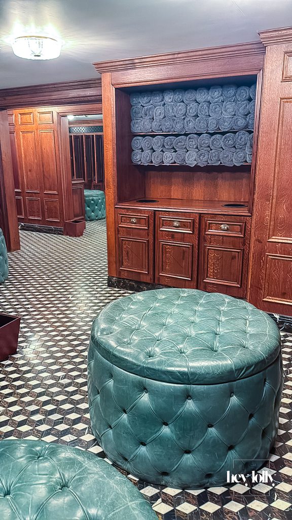 Wellness facilities at The Ned London spa area