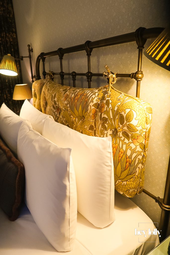 Bedroom in cosy room at The Ned London hotel