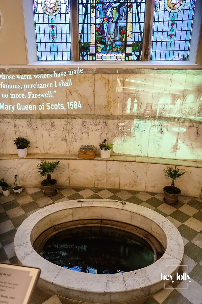 The Pump Room near The Buxton Crescent Hotel.