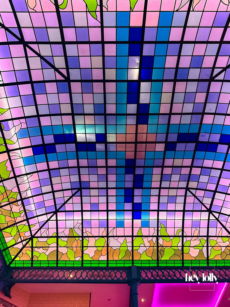 Thermal spa pool inside Buxton Crescent Spa Hotel wellness area