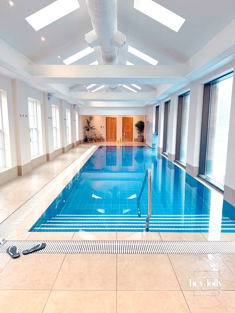 Thermal spa pool inside Buxton Crescent Spa Hotel wellness area