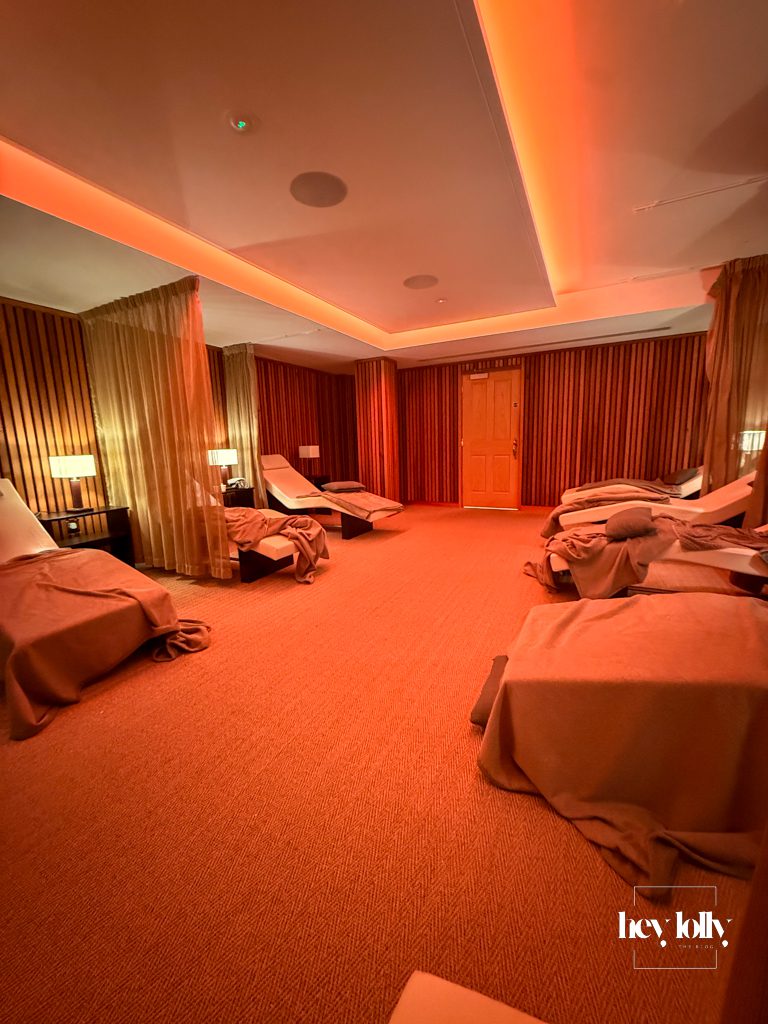 The Relaxation Room at The Buxton Crescent Spa
