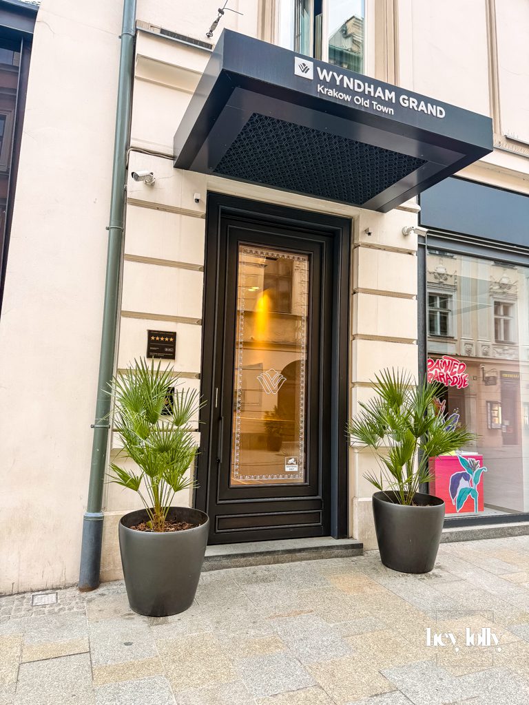 Exterior of Wyndham Grand Krakow Old Town in the heart of Krakow