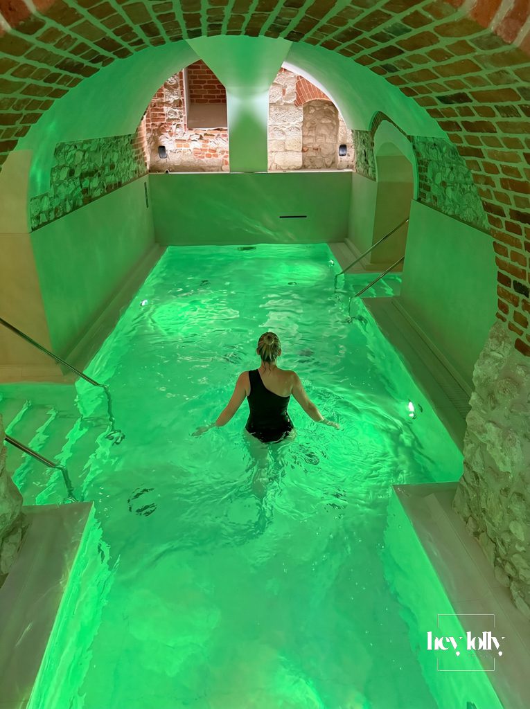 Pool and spa facilities at Wyndham Grand Krakow Old Town