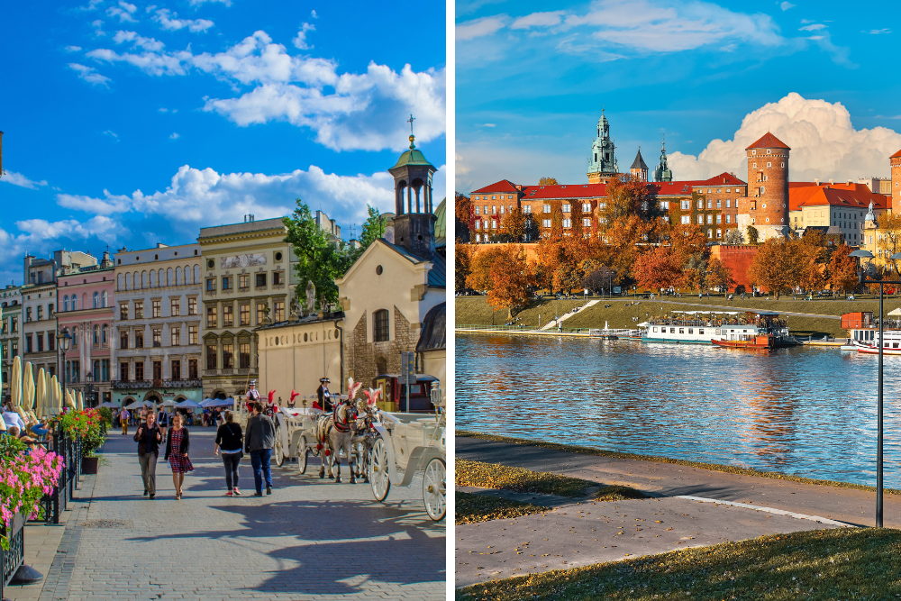 Day one Krakow itinerary with Old Town walking tour and river cruise