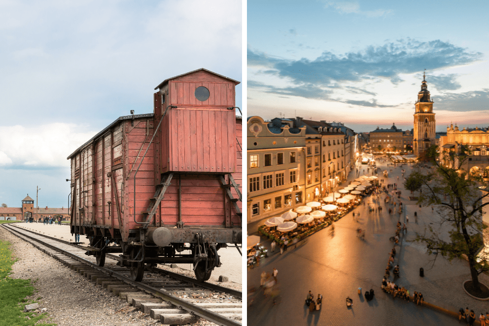 Day two Krakow itinerary with Auschwitz Birkenau tour from Krakow