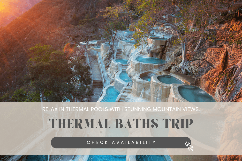 Thermal baths trip from Krakow with mountain scenery